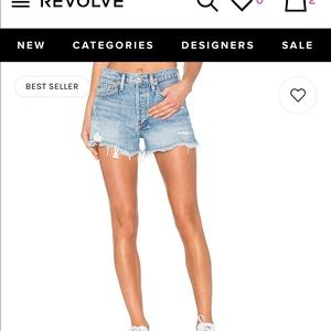 PARKER VINTAGE CUT OFF SHORT IN SWAPMEET